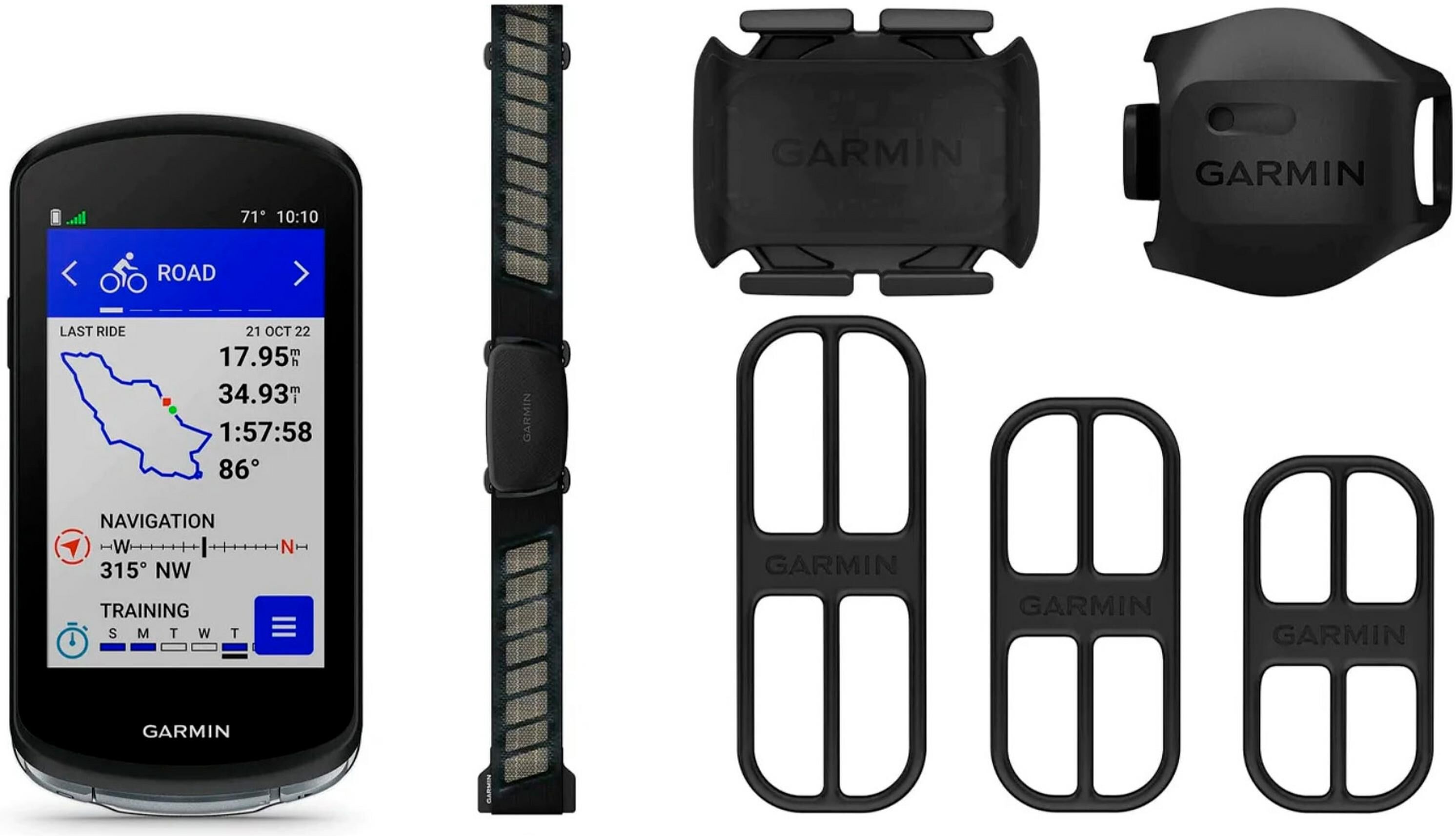 Garmin Edge 1040 Bundle Fahrradcomputer schwarz Einheitsgröße