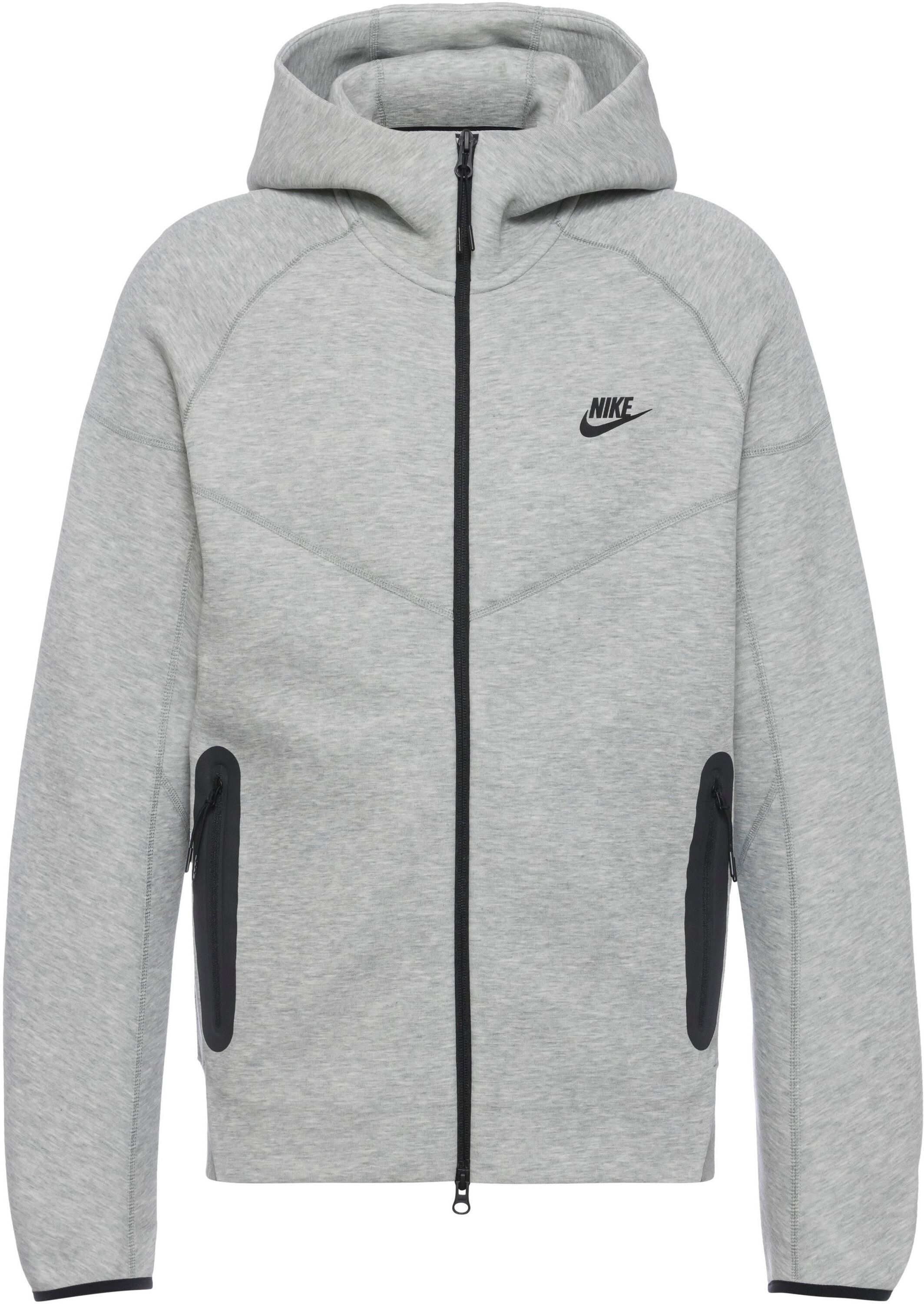 Nike Tech Fleece Trainingsjacke Herren grau XXL