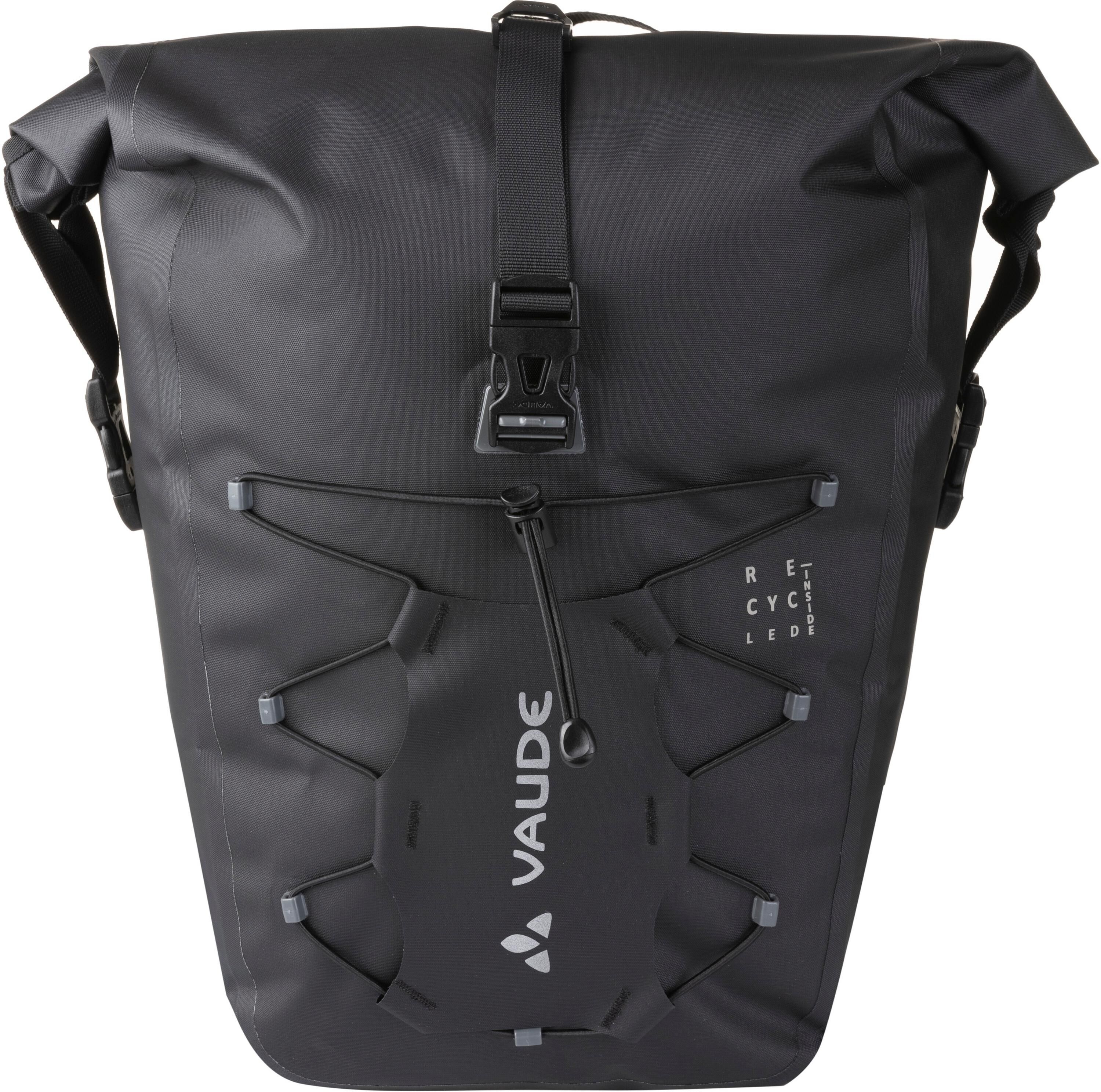 VAUDE Proof Back TR Single Fahrradtasche schwarz Einheitsgröße