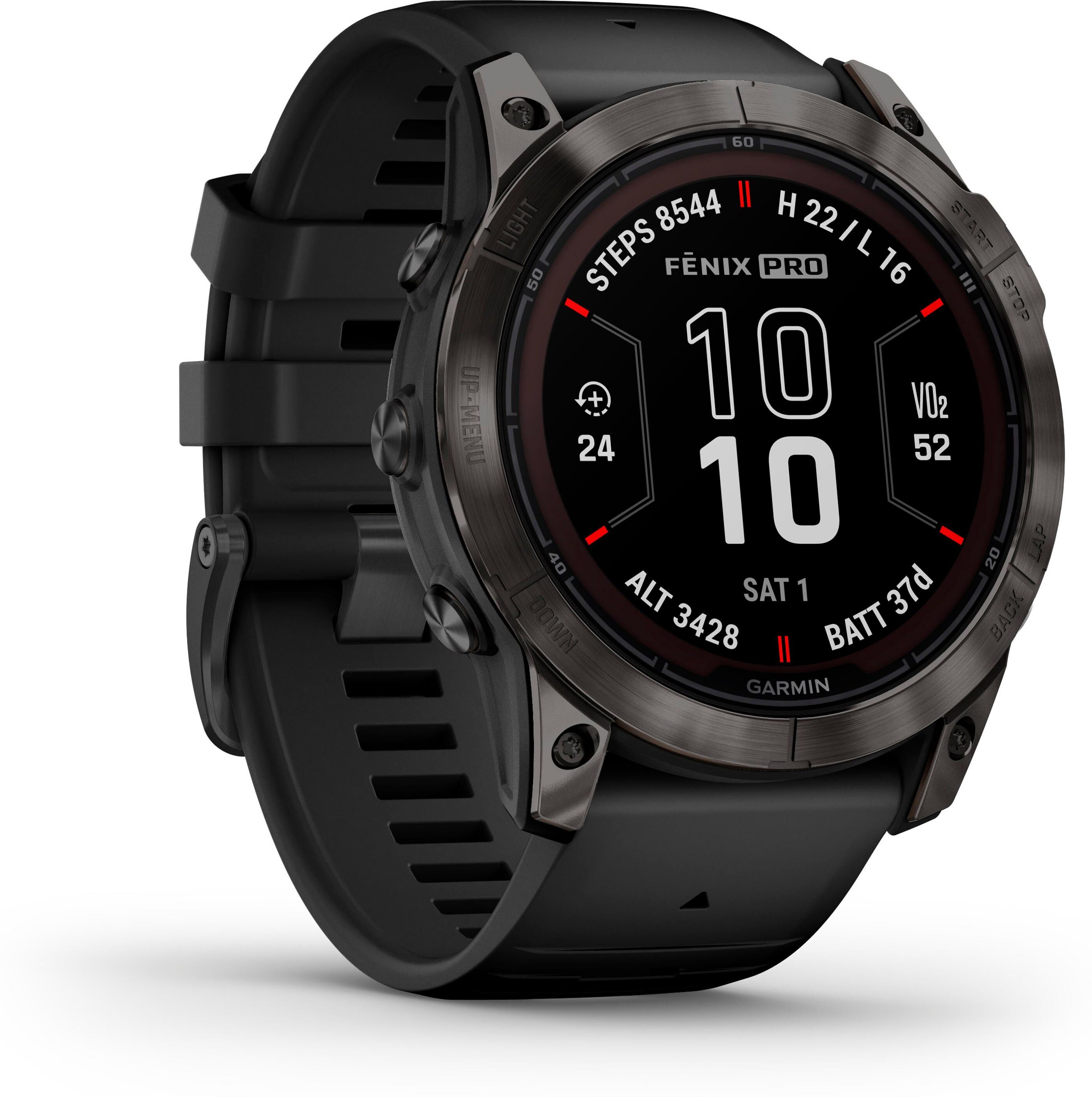 Garmin FENIX 7X PRO SAPHIR SOLAR Sportuhr grau Einheitsgröße