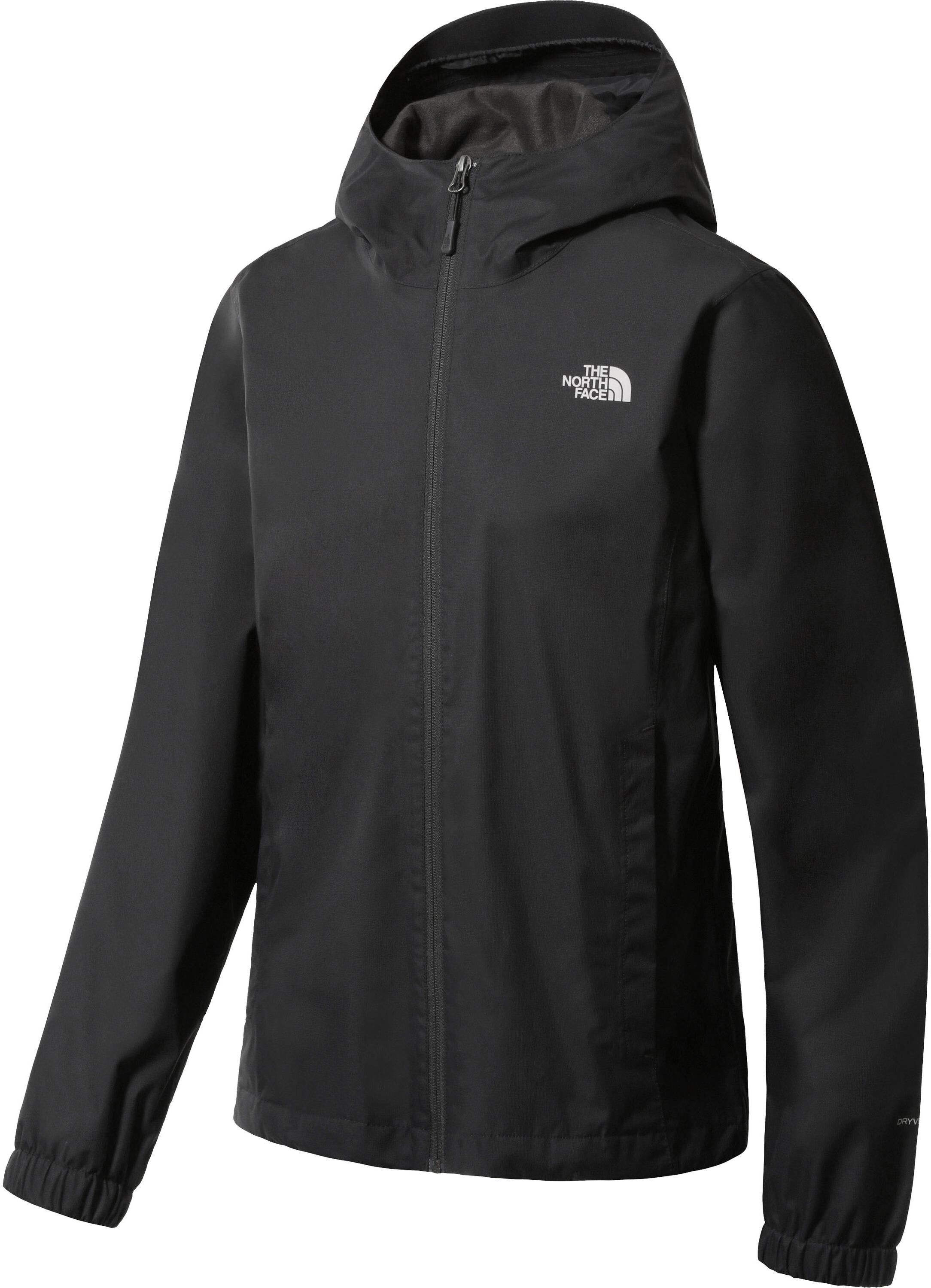 The North Face QUEST Regenjacke Damen schwarz L