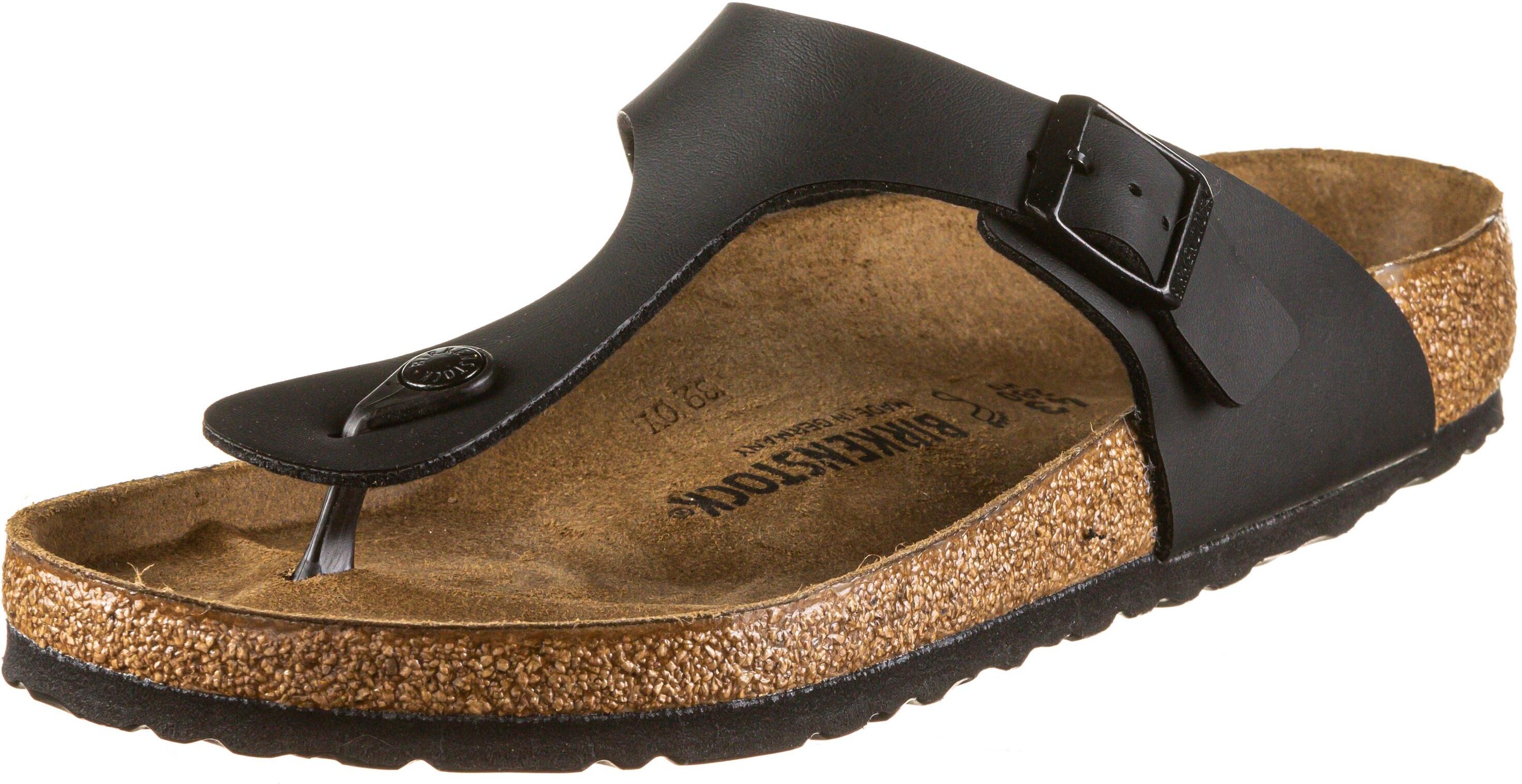 Birkenstock Gizeh Sandalen schwarz 41