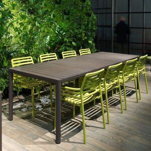 Nardi Doga Dining Tischset + Tevere Ausziehtisch 210-275 cm