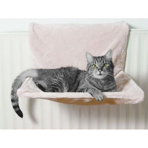 Pawise Katzenmulde Liegemulde Katzenliege Katzenbett für die Heizung Radiator Bed beige