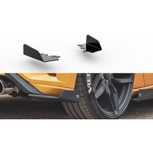 Maxton Design Rear Side Flaps Ford Focus ST Mk4 schwarz Hochglanz