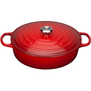 Le Creuset Gourmet-Bräter 24 cm kirschrot Gusseisen Signature