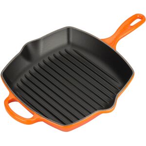 Le Creuset Grillpfanne Quadratisch Signature 26 cm Ofenrot