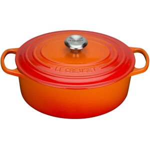 Le Creuset Gourmet-Bräter Signature 27 cm Ofenrot