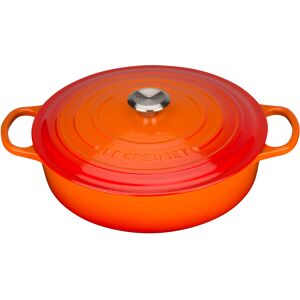 Le Creuset Gourmet-Bräter 24 cm ofenrot Gusseisen