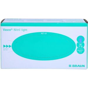 Braun Vasco Nitril light Untersuchungshandschuhe M 100 St