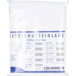 Dr. Junghans Medical GmbH Bettschutzeinlage Folie Frottee 120x200 cm 1 St