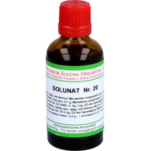 Laboratorium Soluna Heilmittel GmbH Solunat Nr.20 Tropfen 50 ml