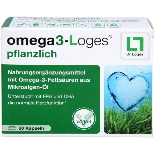 Dr. Loges + Co. GmbH Omega3-Loges pflanzlich Kapseln 60 St