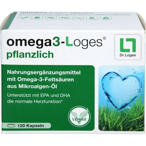 Dr. Loges + Co. GmbH Omega3-Loges pflanzlich Kapseln 120 St