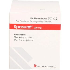 Recordati Pharma GmbH Spasuret 200 Filmtabletten 100 St