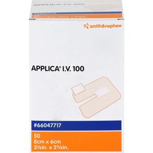 Smith & Nephew GmbH - Woundmanagement Applica I.V.100 Kanülenpflaster m.Saugpolster 50 St