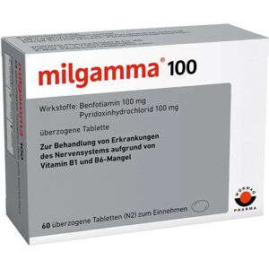 Wörwag Pharma GmbH & Co. KG Milgamma 100 mg überzogene Tabletten 60 St