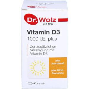 Dr. Wolz Zell GmbH Vitamin D3 1.000 I.E. plus Dr.Wolz Kapseln 60 St