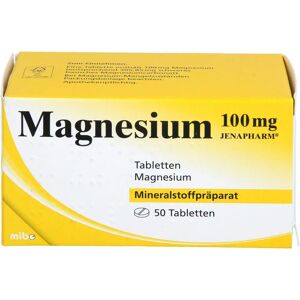 MIBE GmbH Arzneimittel Magnesium 100 mg Jenapharm Tabletten 50 St
