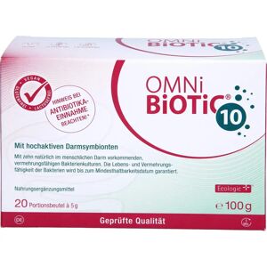 INSTITUT ALLERGOSAN Deutschland (privat) GmbH Omni BiOtiC 10 Pulver Beutel 100 g