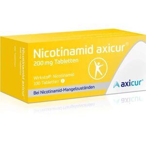 axicorp Pharma GmbH - Geschäftsbereich OTC (Axicur) Nicotinamid axicur 200 mg Tabletten 100 St