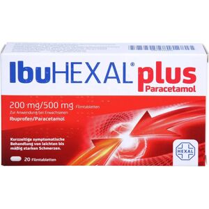 Hexal AG Ibuhexal plus Paracetamol 200 mg/500 mg Filmtabl. 20 St