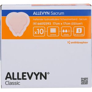 Smith & Nephew GmbH - Woundmanagement Allevyn Sacrum klein 17x17 cm Wundverband haftend 10 St