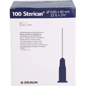 Braun Sterican Kanülen 23 Gx2 2/5 0,6x60 mm 100 St