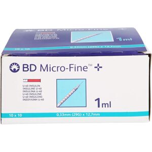 embecta GmbH Bd Micro-Fine+ Insulinspr.1 ml U40 12,7 mm 100 ml