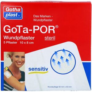 Gothaplast Verbandpflasterfabrik GmbH Gota-Por Wundpflaster steril 80x100 mm 5 St