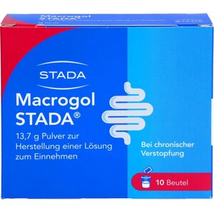 STADA Consumer Health Deutschland GmbH Macrogol Stada 13,7 g Plv.z.Her.e.Lsg.z.Einnehmen 10 St