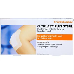 Smith & Nephew GmbH - Woundmanagement Cutiplast Plus steril 7,8x15 cm Verband 5 St