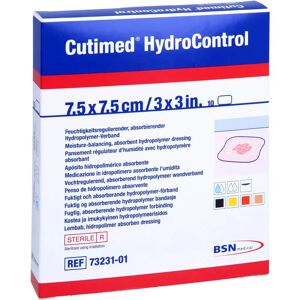 BSN medical GmbH Cutimed HydroControl Kompressen 7,5x7,5 cm 10 St