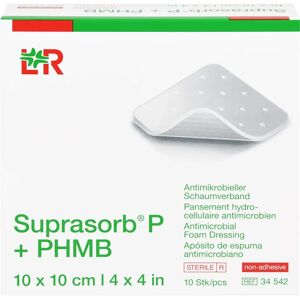 1001 Artikel Medical GmbH Suprasorb P+Phmb Schaumverband 10x10 cm 10 St