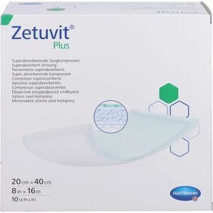 B2B Medical GmbH Zetuvit Plus extrastarke Saugkompr.steril 20x40 cm 10 St