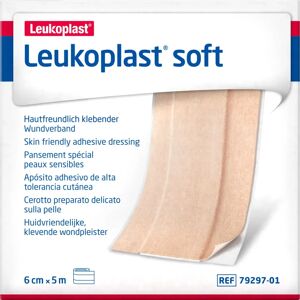 BSN medical GmbH Leukoplast soft Pflaster 6 cmx5 m Rolle 1 St