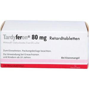 Cc Tardyferon Depot-Eisen(Ii)-sulfat 80 mg Retardtab. 100 St