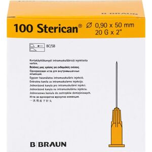 Braun Sterican Kanülen 20 Gx2 0,9x50 mm 100 St