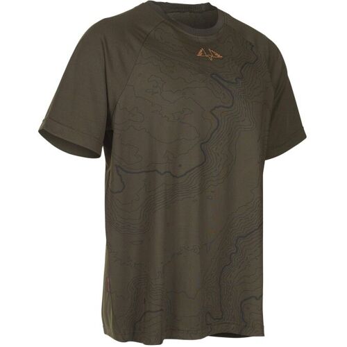 Swedteam Herren T-Shirt Alpha SS RE-ECO Printed Green 2XL