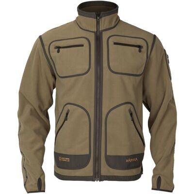 Härkila Herren Fleecejacke Kamko Dark antique bronze/Willow green XL Härkila Herren Fleecejacke Kamko Dark antique bronze/Willow green XL