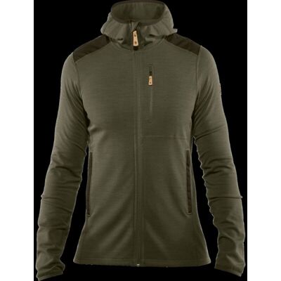 Fjällräven Herren Fleece Hoodie Keb Deep Forest XXL Fjällräven Herren Fleece Hoodie Keb Deep Forest XXL