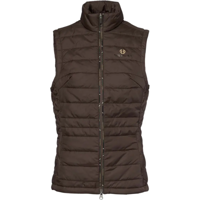 Chevalier Damen Weste Quintin Padded Leder Braun 36 Chevalier Damen Weste Quintin Padded Leder Braun 36