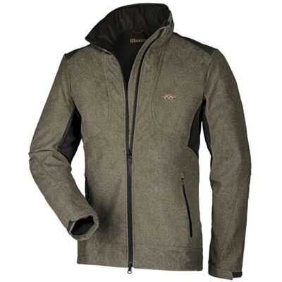 ALT Blaser VINTAGE Softshell Jacke Herren olive mélange/schwarz 4XL ALT Blaser VINTAGE Softshell Jacke Herren olive mélange/schwarz 4XL