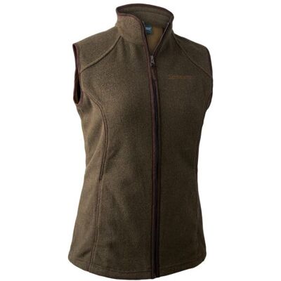 Deerhunter Damen Fleeceweste Lady Josephine Graphite Green Melange 42 Deerhunter Damen Fleeceweste Lady Josephine Graphite Green Melange 42