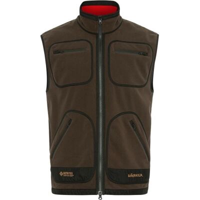 Härkila Herren Fleeceweste Kamko Brown/Red 3XL Härkila Herren Fleeceweste Kamko Brown/Red 3XL