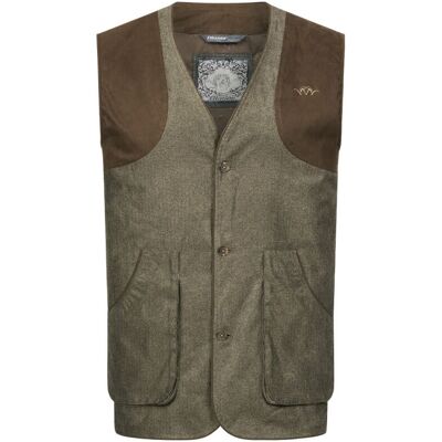 Blaser Herren Weste Vintage Wing Olive Melange / Schwarz L Blaser Herren Weste Vintage Wing Olive Melange / Schwarz L