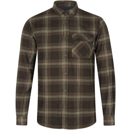 Seeland Herren Hemd Glen Flannel Pine green check L