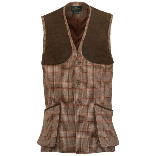 Laksen Herren Schießweste Cavendish Leith Tweed Brown XXL/56