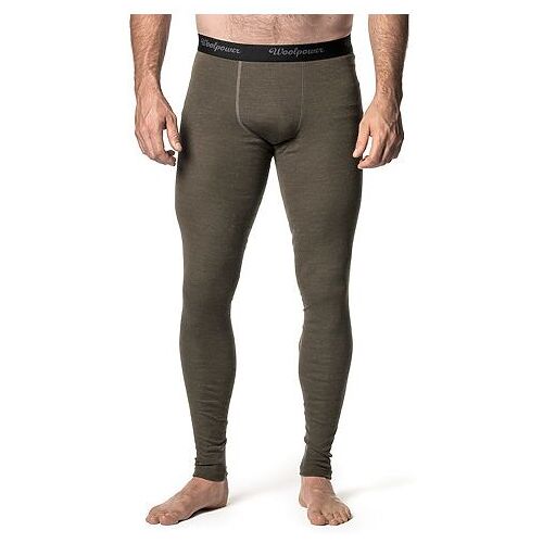 Woolpower Herren Unterhose Longjohns M’s Lite Pine Green M