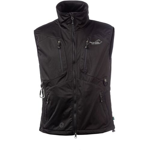 Arrak Herren Softshellweste Acadia Schwarz M